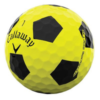 Callaway míče Chrome Soft Truvis, žluté