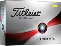 Titleist Pro V1X, žlutá - 1 x 3 ks míčků