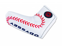 Odyssey Headcover Baseball Blade, bílý
