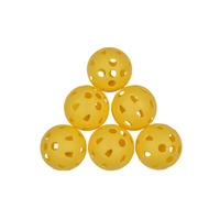 Masters Airflow Practice Golf Balls, žluté