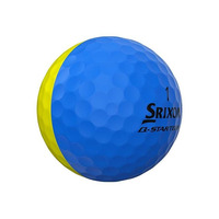 Srixon Q-Star Tour Divide golfové míče, yellow/blue