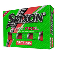 Srixon Soft Feel míče,  Červené