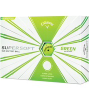 Callaway míče Supersoft 2019, zelené
