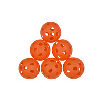 Masters Airflow Practice Golf Balls, oranžové