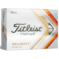 Titleist Velocity 2022, golfové míče bílé