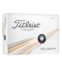 Titleist Velocity 2024, golfové míče bílé - 1 x 3 ks míčků