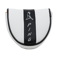 Ping mallet putter cover white/black