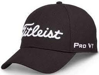 Titleist Tour Elite Golf Cap, Černá
