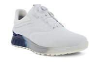 Ecco pánské golfové boty S-three BOA, bílé/modré